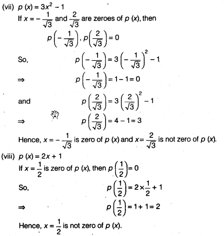 NCERT Solutions For Class 9 Maths Chapter 2 Polynomials ex2 3c